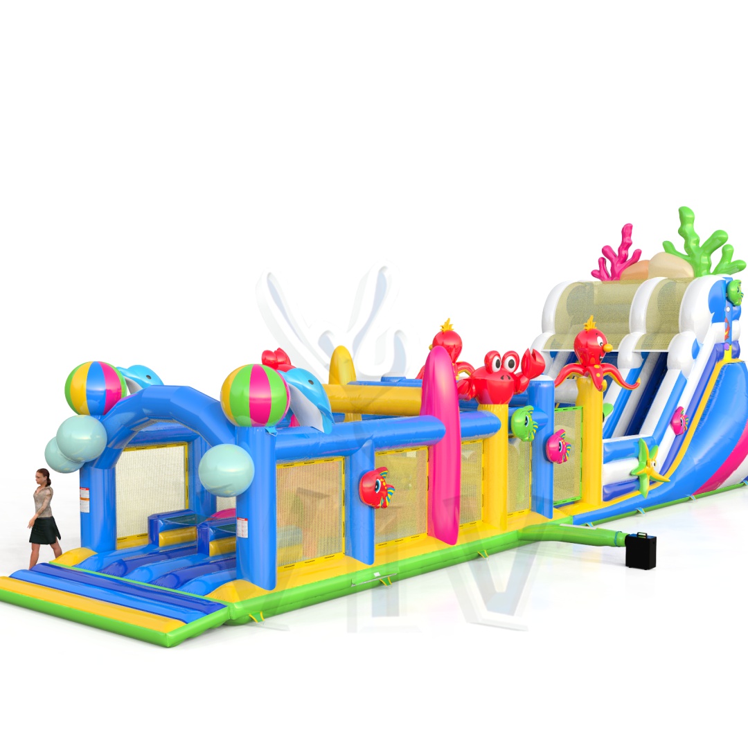 viv1eu_Slide_Ocean VIV Inflatables Slide Ocean with Active Center